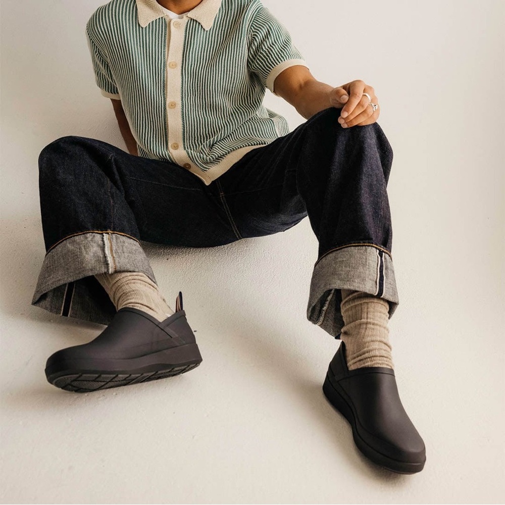SeaVees Black Slip-On Shoes